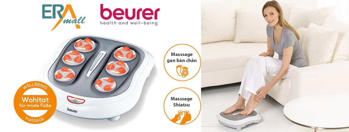 Máy massage chân kèm nhiệt Beurer FM60