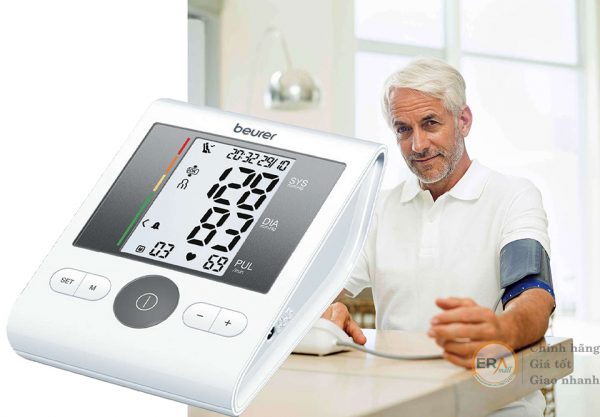 Máy đo huyết áp bắp tay điện tử Beurer BM28A bổ sung thêm adapter giúp ổn định nguồn điện để mang lại độ chính xác rất cao, dễ dàng sử dụng trong việc kiểm soát các vấn đề về tim mạch cho cả gia đình.