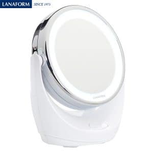 Gương trang điểm Lanaform LED X10 LA131004