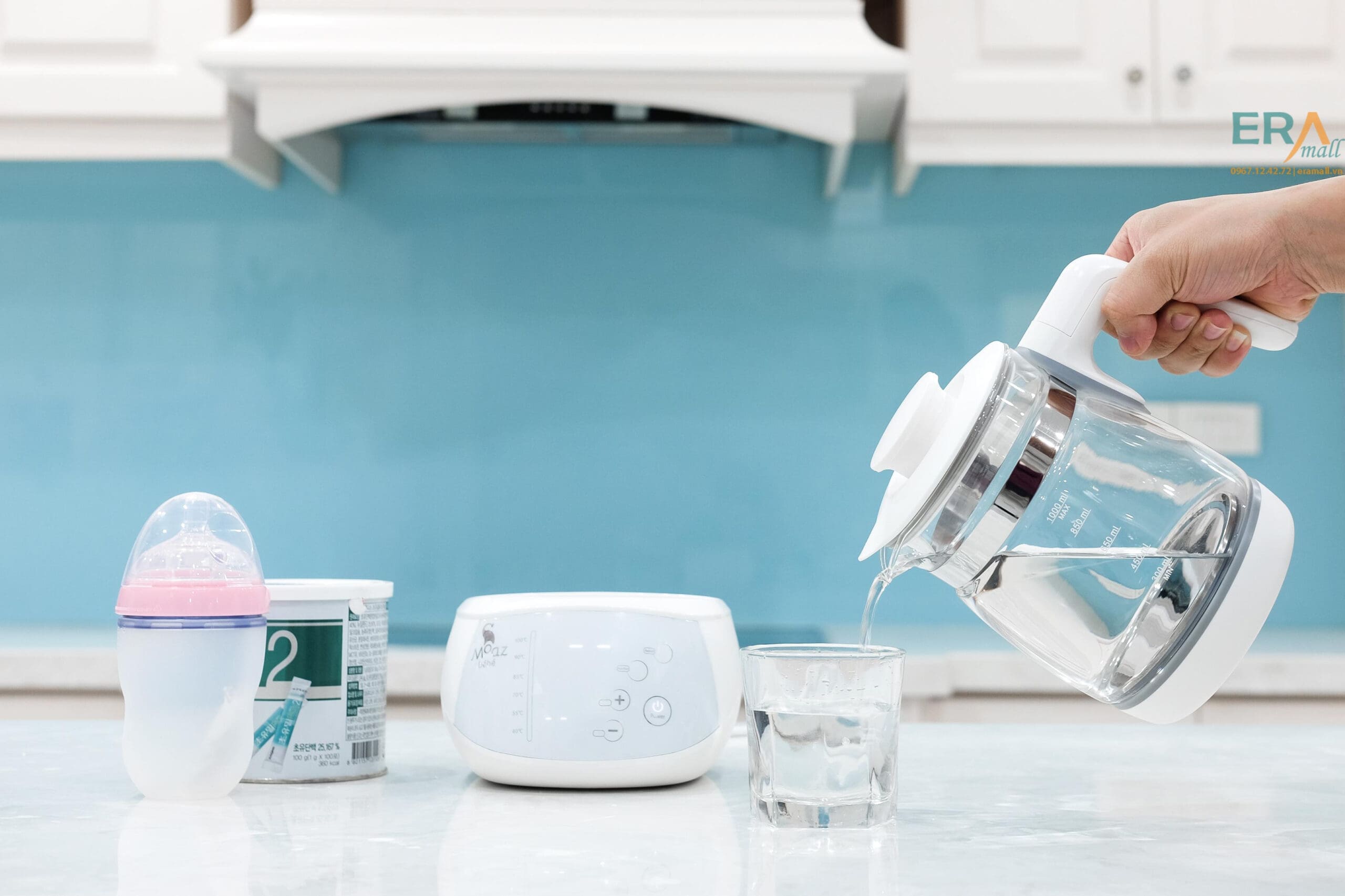Bình đun nước khử clo Moaz BéBé MB-002