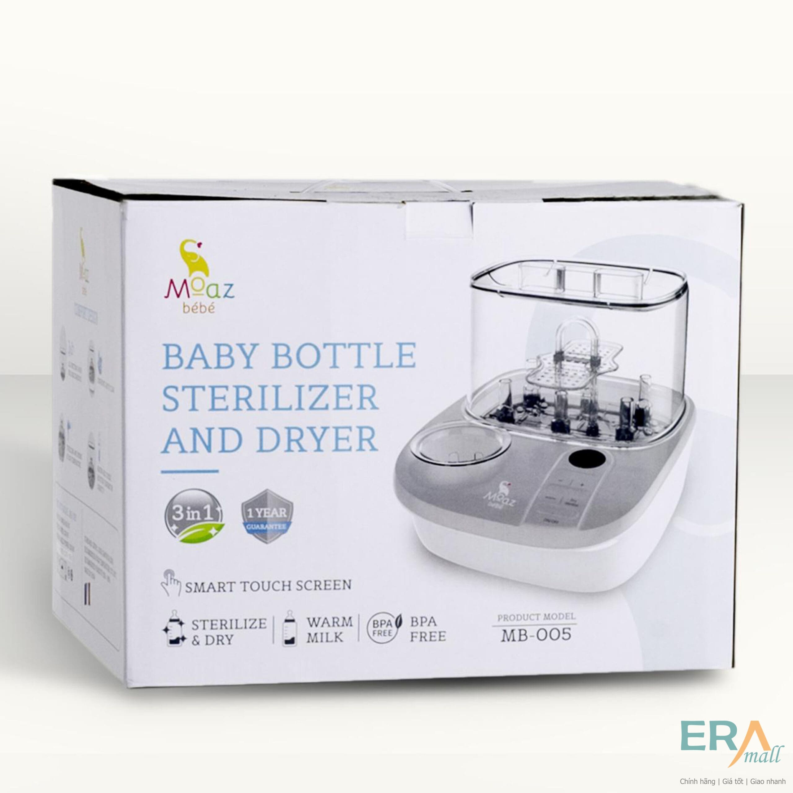 Máy tiệt trùng sấy khô và hâm sữa Moaz BéBé MB-005-carton Máy tiệt trùng sấy khô và hâm sữa Moaz BéBé MB-005