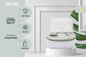 Máy tiệt trùng sấy khô và hâm sữa Moaz BéBé MB-005