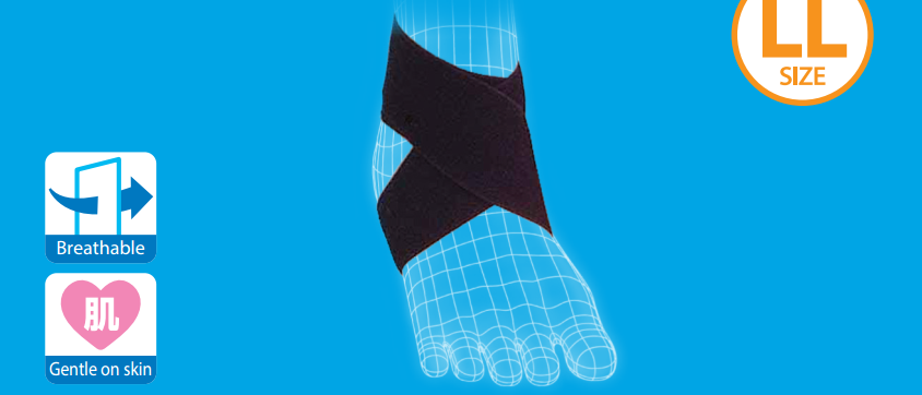 Đai cố định cổ chân BonBone Free Supporter AM hỗ trợ chống lật sơ mi cổ chân khi tập luyện thể thao (Có thể mang trong giày) được thiết kế bám sát theo cấu trúc bàn chân và gót, giúp cố định tốt cổ chân khi gặp các vấn đề về đau nhức.