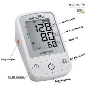 Máy đo huyết áp bắp tay Microlife A2 Basic 