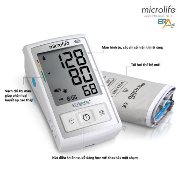 Máy đo huyết áp bắp tay Microlife A3L Comfort ( Microlife A3 Comfort )