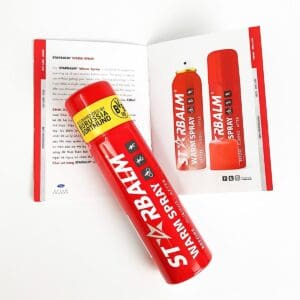 Chai xịt làm nóng cơ Starbalm 150ml