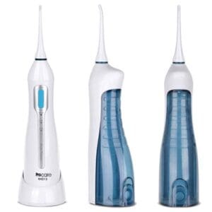 Máy tăm nước cầm tay du lịch Procare KHD13-front back