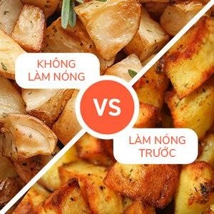 Nồi chiên không dầu điện tử Cosori CP158-AF 5,5L-làm nóng