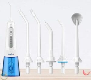 Máy tăm nước du lịch WaterSmile WS-136 - 6 đầu tăm
