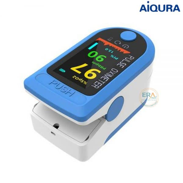 Máy SpO2 đo nồng độ oxy máu và nhịp tim AiQURA AD805