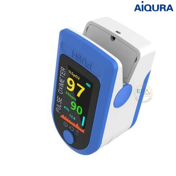Máy SpO2 đo nồng độ oxy máu và nhịp tim AiQURA AD805