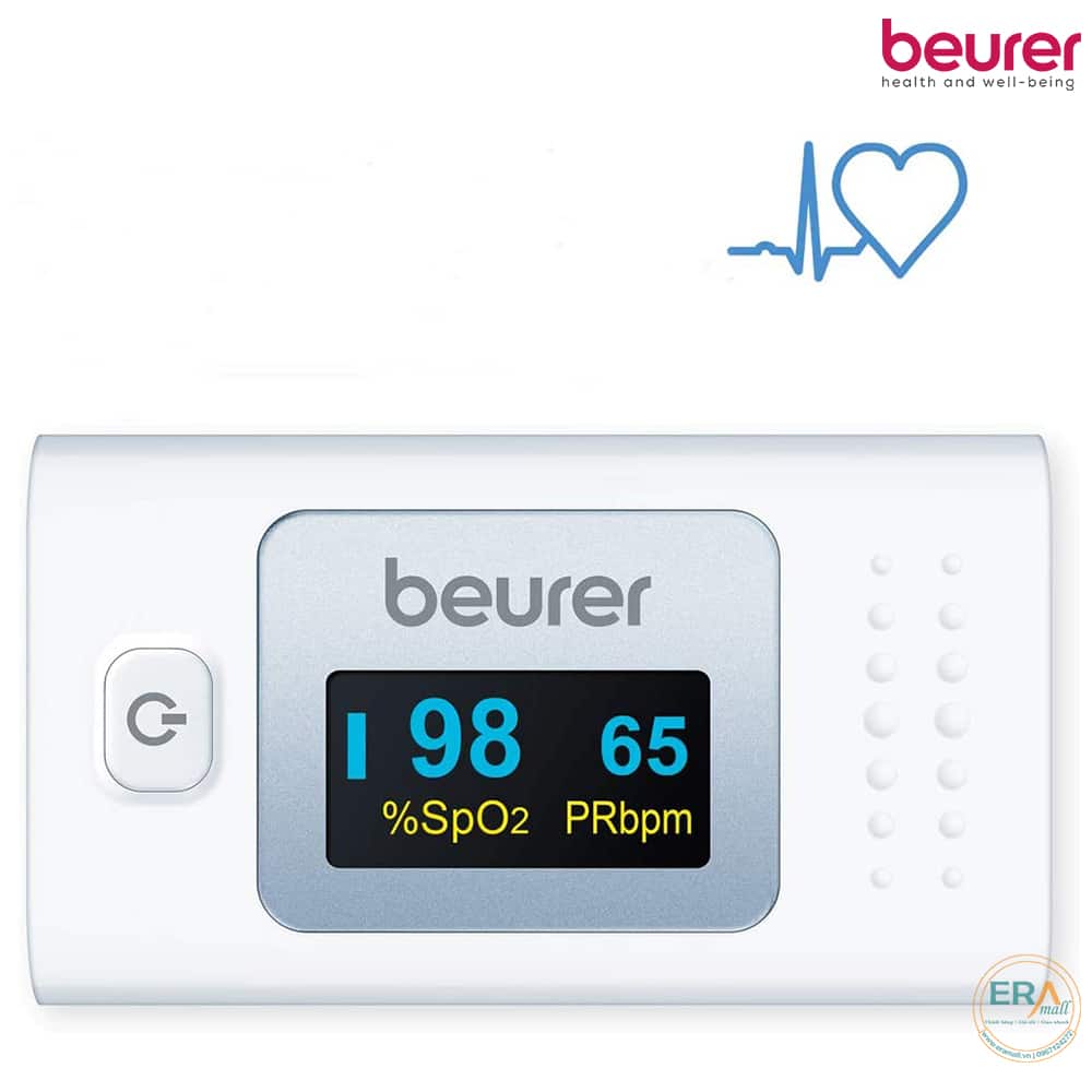 Máy đo nồng độ oxy máu SpO2 và nhịp tim Beurer PO35_4
