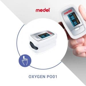 Máy đo độ bão hòa oxy SpO2 và nhịp tim Medel PO01