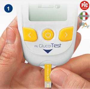 4 bước đo đường huyết với máy đo đường huyết PIC Gluco Test