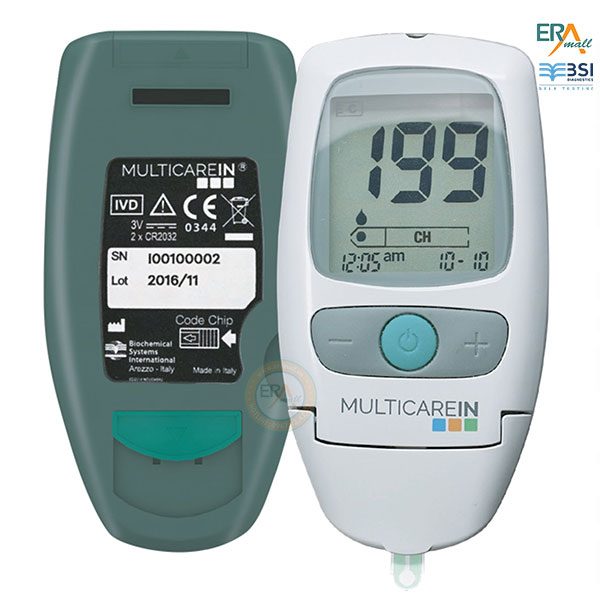 Máy đo đường huyết và mỡ máu 3 trong 1 BSI MutiCareIn