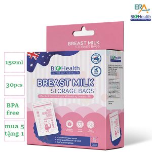 Hộp 30 túi trữ sữa BioHealth 150ml