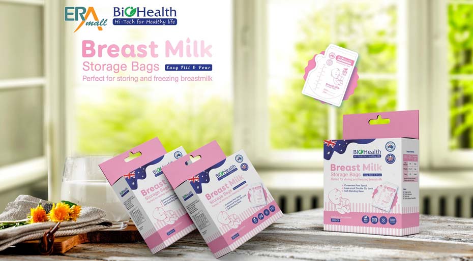 Hộp 30 túi trữ sữa BioHealth