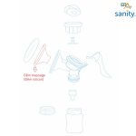 DDeejm massage - Phụ kiện dụng cụ hút sữa cầm tay Sanity AP-154AM