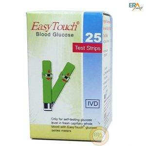 Hộp 25 que thử đường huyết cho máy Easy Touch GCU ET322