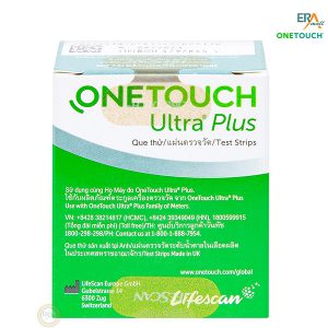 Hộp 25 que thử đường huyết OneTouch Ultra Plus