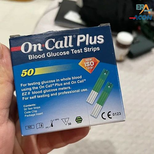 Hộp 50 que thử đường huyết On Call Plus