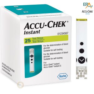 Hộp 25 que thử đường huyết Accu-Chek Instant