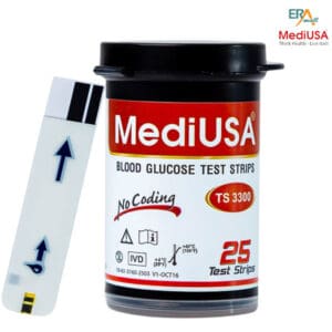 Hộp 25 que thử đường huyết MediUSA