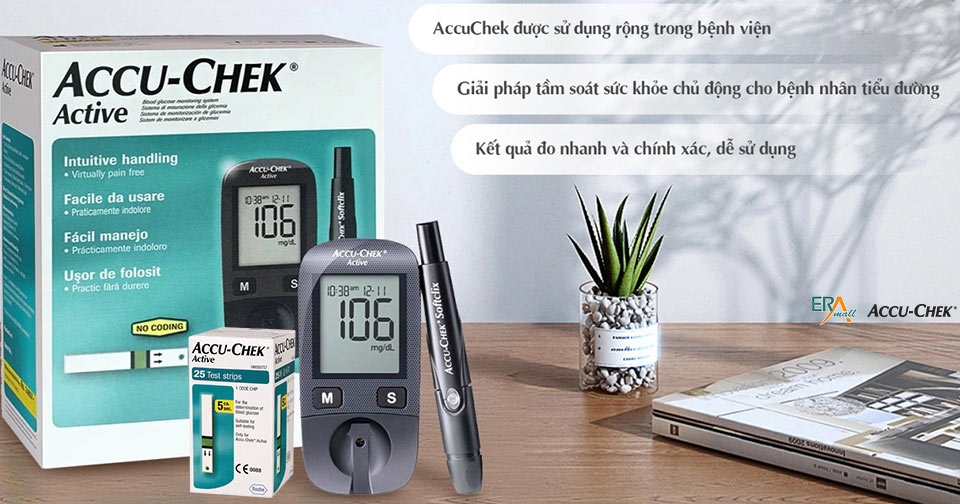 Máy đo đường huyết Accu-Chek Active