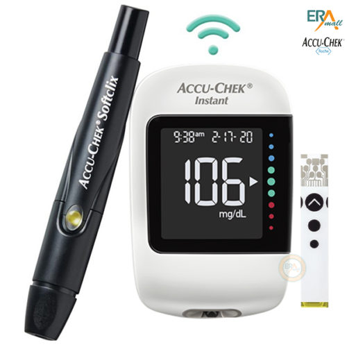 Máy đo đường huyết Bluetooth Accu-Chek Instant