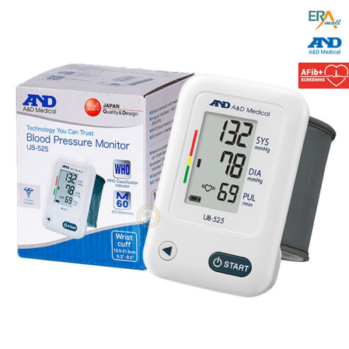 Máy đo huyết áp cổ tay điện tử AND UB-525