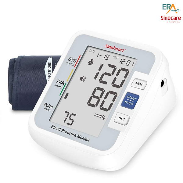 Máy đo huyết áp bắp tay Sinocare BA-801 