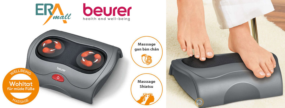 Máy massage chân shiatsu kèm nhiệt Beurer FM39