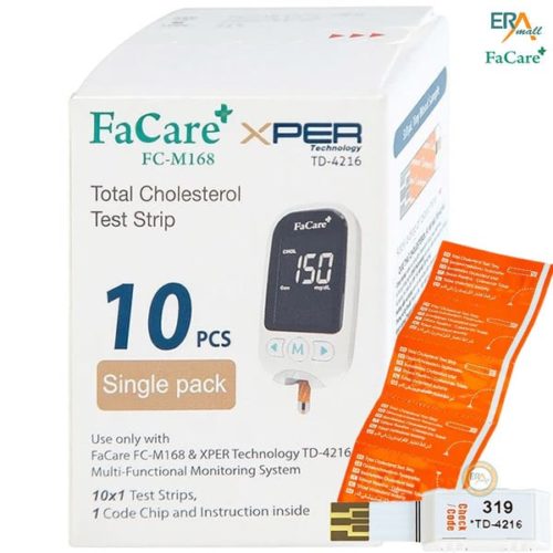 Hộp 10 que thử Cholesterol FaCare FC-M168