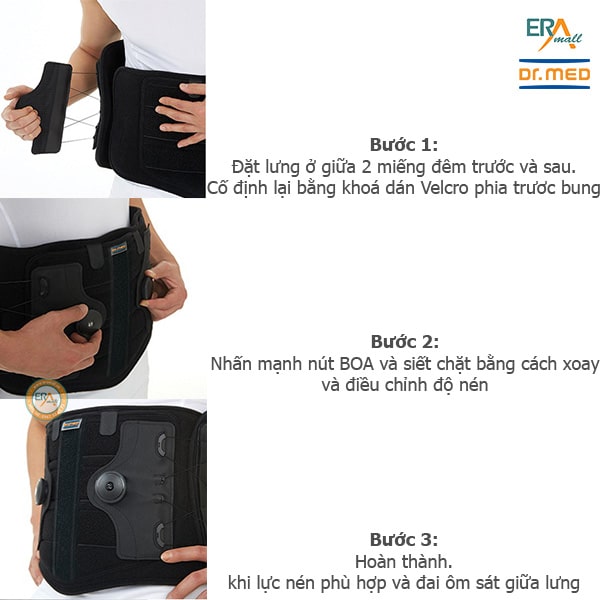 Đai cố định cột sống lưng BOA DrMED DR-B081