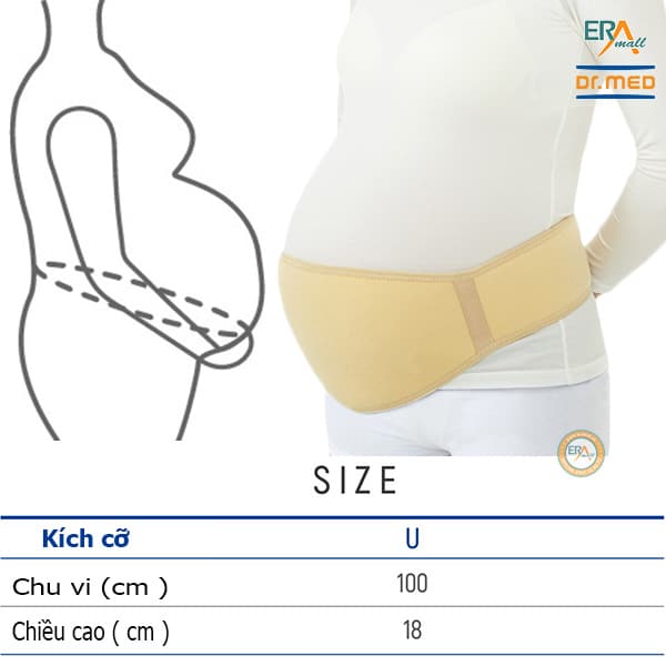 Đai nâng bụng khi mang thai DrMED DR-B050