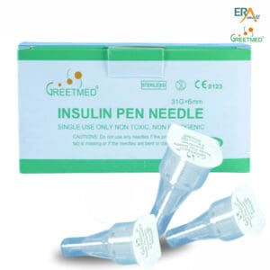Hộp 100 đầu kim chích tiểu đường Greetmed 31G