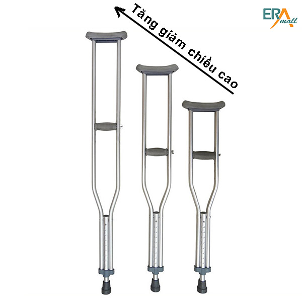 Nạng chống nách tập đi inox