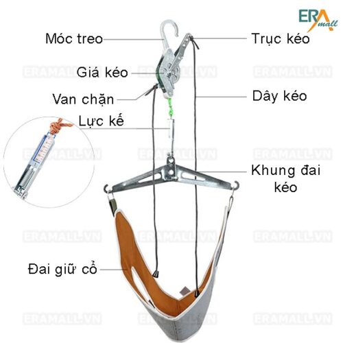 Bộ dụng cụ kéo giãn cột sống cổ Jiayongjin