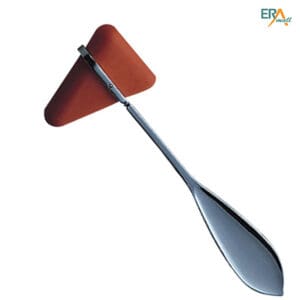 Búa gõ phản xạ tam giác PT KT-GF05 với đầu cao su và tay cầm mạ crom