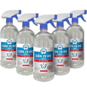 Dung dịch sát khuẩn cồn 70 độ FIRENO 1L